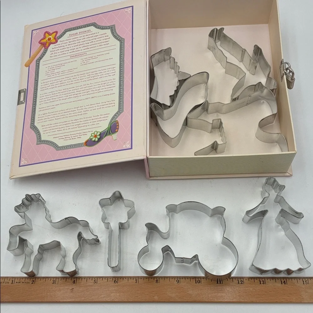 Williams Sonoma Fairy-Tale Princess Cookie Cutters - Set of 8